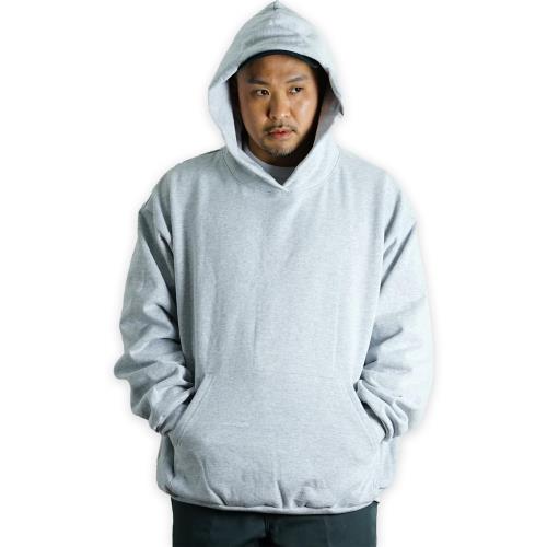 [ロサンゼルスアパレル] HF09 14オンス ヘビーフリース スウェット パーカー アッシュグレー XL