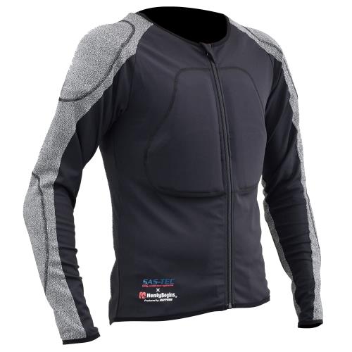 デイトナ(Daytona) バイク プロテクター インナー ウェア CE規格 JMCA推奨 瞬間硬化 耐切創(HPPE)/ストレッチ生地 HBP-018 グレー XLサイズ 18799