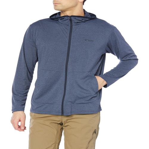 [フォックスファイヤー] シャツ 5215140防虫スコーロン吸汗速乾UVカットパーカーSC フーディ メンズ ネイビー L