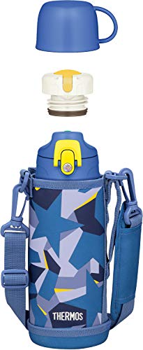 サーモス 水筒 真空断熱2ウェイボトル 0.8L/0.83L ブルーカモフラージュ FJJ-800WF BL-C 8,847円