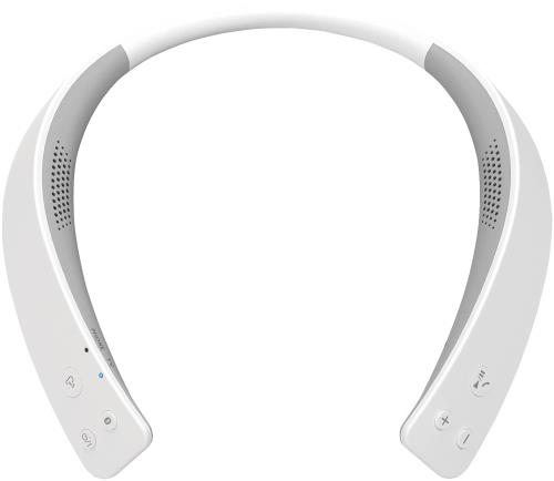 パナソニック ワイヤレスネックスピーカー 首掛けスピーカー Bluetooth マイク搭載 ハンズフリー 約13時間連続再生 SC-WN10-W ホワイト