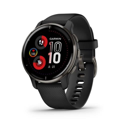 GARMIN(ガーミン) Venu 2 Plus Black/Slate AMOLEDディスプレイ搭載 スマートウォッチ 日本正規品 小