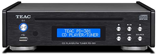 TEAC　PD-301-X-B（ブラック）　USB搭載ワイドFM対応CDプレーヤー/FMチューナー　ティアック　PD301X