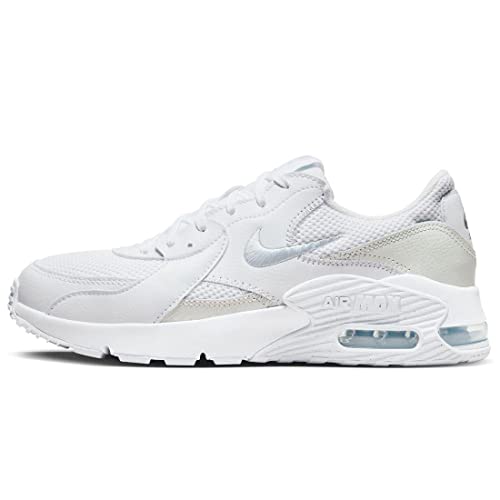 NIKE(ナイキ) エア マックス エクシー W AIRMAX EXCEE ホワイト/シルバー CD5432-121 日本国内正規品 23.5cm