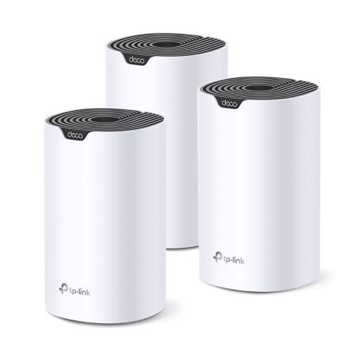 TP-Link メッシュ Wi-Fi システム 無線LAN AC1900 1300+600Mbps WiFi ルーター デュアルバンド 中継器 Deco S7/A 3ユニット ホワイト