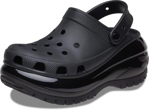 [クロックス] Classic Mega Crush Clog 207988 Black M6W8 (24cm)