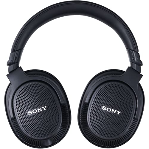 ソニー(SONY) モニターヘッドホン MDR-MV1:背面開放型モニターヘッドホン/立体音響・ステレオ制作に適した広い音場表現/ハイレゾ対応/超広帯域再生/快適な装着性/Φ3.5？変換ケーブル付属/立体音響制作/ステレオ音響制作/有線/ミキシング/マスタリング/プロ/クリエイター ブラ