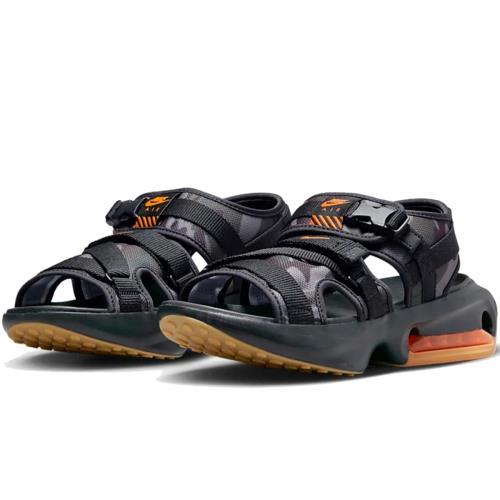 NIKE エア マックス ソル AIR MAX SOL ブラック/ガムライトブラウン/カーゴカーキ/ビビッドオレンジ FJ5446-010 日本国内正規品 26.0cm