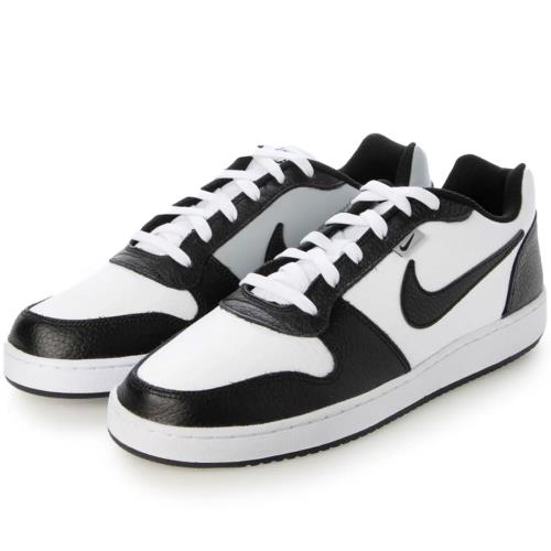 NIKE エバノン ロー プレミアム EBERNON LOW PRM ホワイト/ブラック/ウルフグレー AQ1774-102 ナイキジャパン正規品 27.5cm