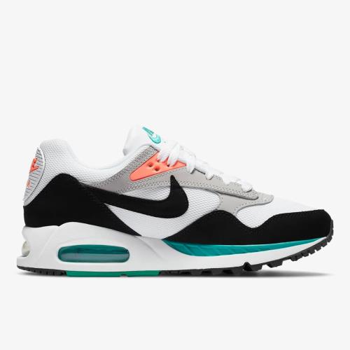 [ナイキ] エア マックス コリレート W AIR MAX CORRELATE ホワイト/ニューグリーン/ブライトマンゴー/ブラック 511417-136 日本国内正規品 25.0cm