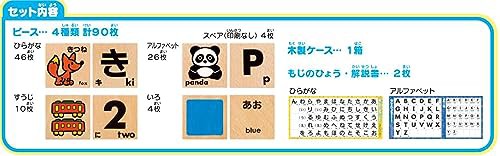 くもん出版(KUMON PUBLISHING) NEWもじつみきデラックスセット 木製 ひらがな 知育玩具 おもちゃ 3歳以上 KUMON WB-53の通販は
