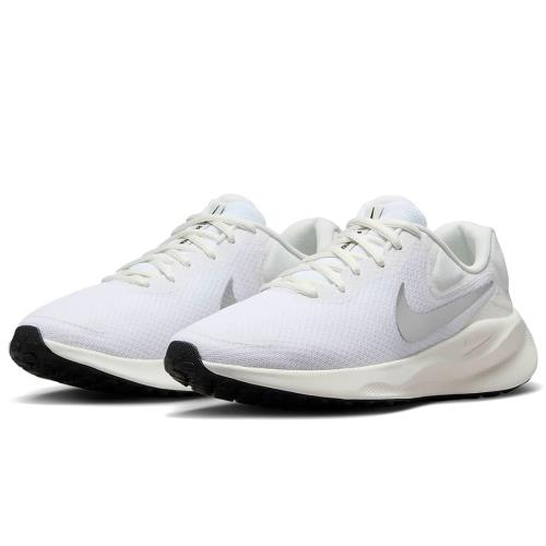 [ナイキ] レボリューション 7 W Revolution 7 ホワイト/セイル/ブラック/メタリックシルバー FB2208-101 日本国内正規品 25.0cm