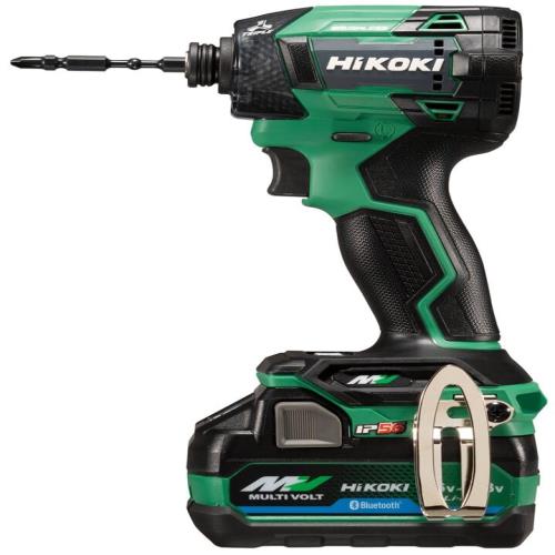 HiKOKI(ハイコーキ)2024年モデル36V 充電式 インパクトドライバ グリーン Bluetooth機能付蓄電池・2ポート充電器・ケース付 WH36DD(2XHLSZ)