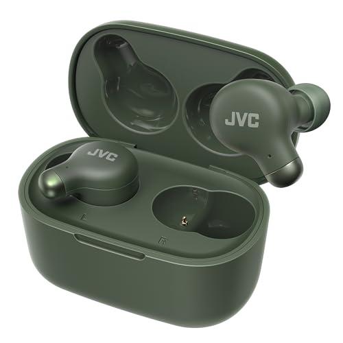 JVCケンウッド JVC HA-Z251T-G ワイヤレスイヤホン Bluetooth Ver5.3 ノイズキャンセリング 外音取込み機能 マイク付き 最大28時間再生 小型 軽量 防滴 IPX4 低遅延モード テレワーク グリーン