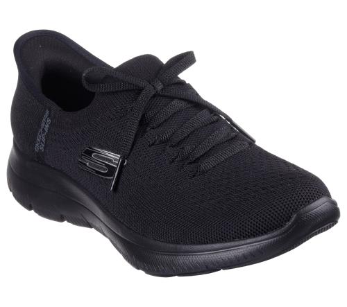 Skechers レディース サミット ニューデイリー ハンズフリー スリッポン スニーカー, Bbk=ブラック/ブラック。, 6 6,712円
