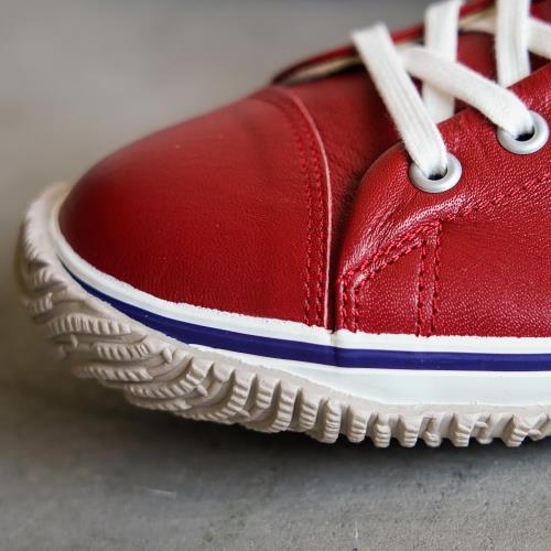 [スピングル] SP-198 レッド Lサイズ(26.5cm) スニーカー メンズ レディース