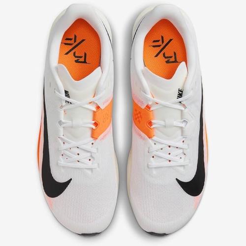 [ナイキ] ライバル フライ 4 Rival Fly 4 ホワイト/トータルオレンジ/ペールアイボリー/ブラック FV6040-101 25.0cm