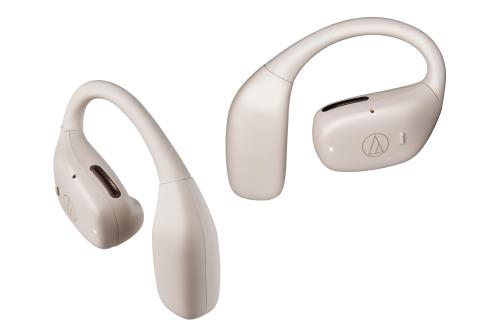 オーディオテクニカ ATH-AC5TW オープンイヤー型 ワイヤレスイヤホン Bluetooth 5.4 IPX4防水防塵規格 ながら聴き マルチポイント 低音域補強技術 最大約34時間再生国内正規品 ホワイト