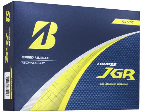 BRIDGESTONE(ブリヂストン)ゴルフボール TOUR B JGR 2025年モデル 12球入 イエロー J5YX
