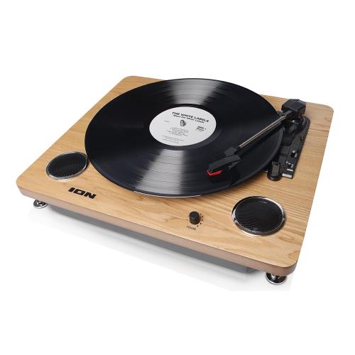 ION Audioレコードプレーヤー USB ヘッドホン端子 スピーカー内蔵 レコードの音をUSB接続でPCに録音可能 木目 アイオン Archive LP