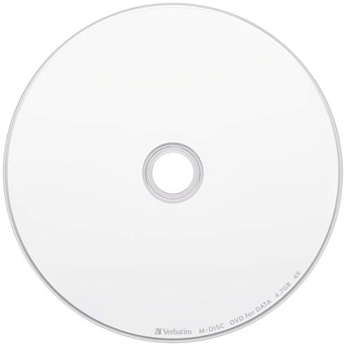 Verbatim バーベイタム M-DISC 長期保存 ブルーレイディスク 1回記録用 BD-R XL 100GB 3枚 ホワイトプリンタブル 片面3層 2-4倍速 DBR100YMDP3D1_2
