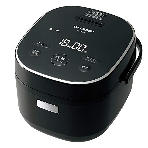 シャープ 炊飯器 KS-CF05B-B 3合 一人暮らし マイコン パン調理機能 ブラック