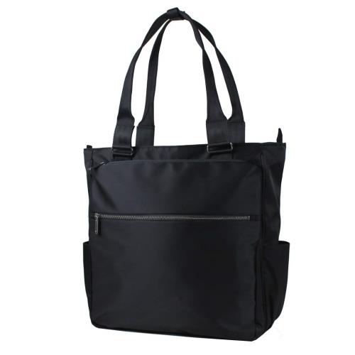 [エースジーン]ビジネストート スリブライト 軽量780g A4対応 13インチPC対応 62521 ブラック