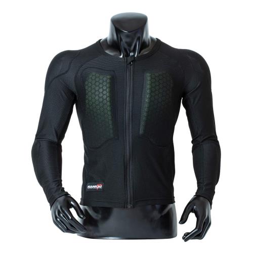 [南海部品] ナンカイ バイク用 メッシュストレッチプロテクターインナー ブラック Size:M-L SDW-4135