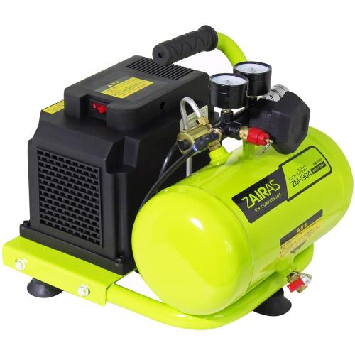 ケンオー(KENOH) ZAIRAS オイルレス エアーコンプレッサー 100V ミニ 小型 容量4L ZM-1304_1
