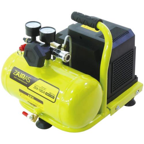 ケンオー(KENOH) ZAIRAS オイルレス エアーコンプレッサー 100V ミニ 小型 容量4L ZM-1304_3