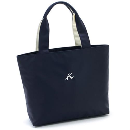[キタムラ] A4サイズ対応 トートバッグ R-0686 レディース ダークブルー／アイボリー [紺] 10911