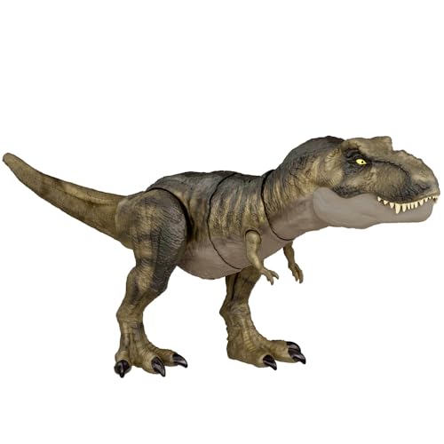 マテル ジュラシックワールド(JURASSIC WORLD) 新たなる支配者 スーパーかみつき! ほえるT-レックス 全長:約53？ 4才~プレゼント HDY55