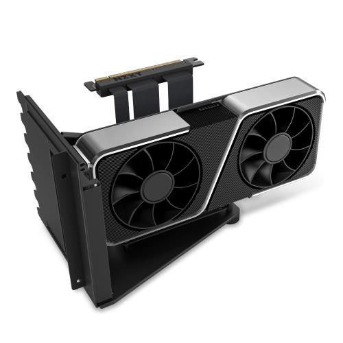 NZXT 垂直型GPUホルダーライザーケーブル(PCIE4.0 x 16) ブラック AB-RH175-B1 CS8535_5