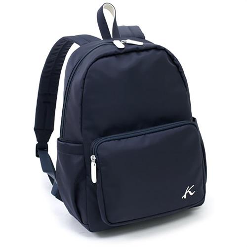 [キタムラ] リュック 身体に触れる部分はメッシュクッション生地 R-0711 レディース ダークブルー/アイボリー [紺] 10911 Free Size