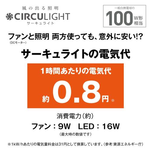 省エネ・節電に ドウシシャ サーキュライト ソケットモデル メガシリーズ 回転モデル R 引掛モデル 自動回転 調色5段階 調光7段階 100W相当