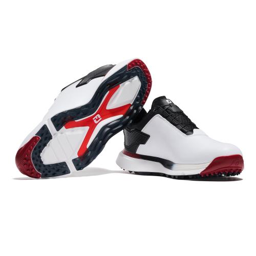 FootJoy SLX ゴルフシューズ ホワイト/ブラック/レッド FootJoy SLX ゴルフシューズ ホワイト/ブラック/レッド Pro|SLX - FootJoy