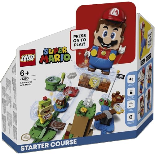 レゴ (LEGO) スーパーマリオ おもちゃ レゴ(R)マリオ(TM) と ぼうけんのはじまり 〜 スターターセット クリスマスプレゼント クリスマス 男の子 女の子 マリオ 子供 グッズ フィギュア ゲーム 玩具 知育玩具 誕生日 プレゼント ギフト レゴブロック 71360 6歳 ~_1
