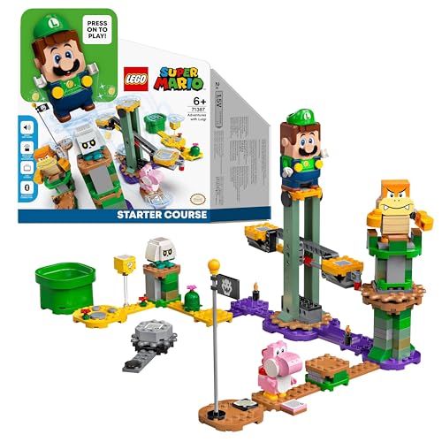 レゴ (LEGO) スーパーマリオ おもちゃ レゴ(R)ルイージ(TM) と ぼうけんのはじまり 〜 スターターセット ルイージ 男の子 女の子 マリオ 子供 グッズ フィギュア ゲーム 玩具 知育玩具 誕生日 プレゼント ギフト レゴブロック 71387 6歳 ~