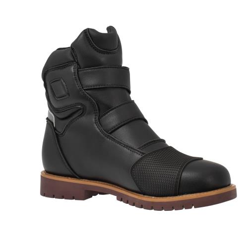 [KOMINE] バイク用 WPアドベンチャーショートブーツ BK-097 防水 05-097 DarkBrown 24.0 cm