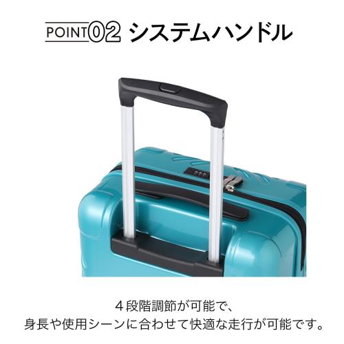 ACE(エース) スーツケース 機内持ち込み sサイズ 1泊2日 2泊3日 32L 双輪キャスター 2.8kg ラディアル No.06971 ベージュ