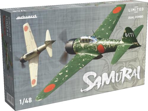 エデュアルド 1/48 デュアルコンボ リミテッドエディション 日本海軍 A6M3 零式艦上戦闘機 三二型・二二型/二二甲型 侍 プラモデル EDU11168