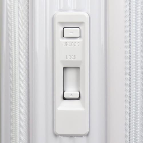 [イノベーター] スーツケース ドアオープン45L 3.8kg スノーホワイト