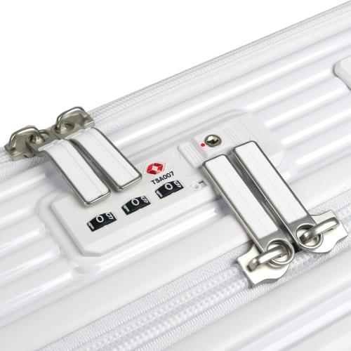 [イノベーター] スーツケース ドアオープン45L 3.8kg スノーホワイト