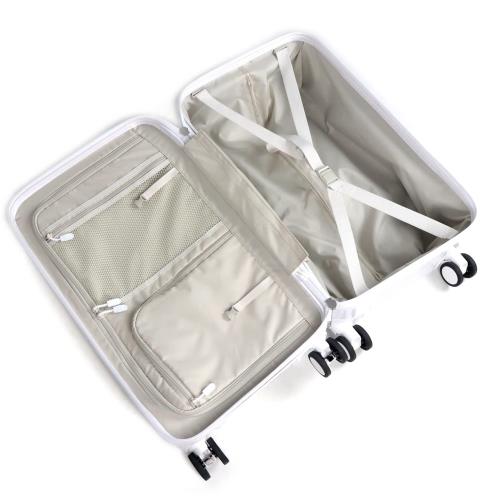 [イノベーター] スーツケース ドアオープン45L 3.8kg スノーホワイト