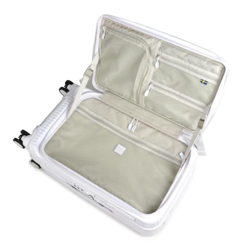 [イノベーター] スーツケース ドアオープン45L 3.8kg スノーホワイト