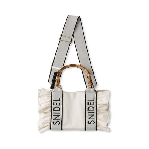 [スナイデル] フリルロゴバンブーバッグ SWGB241625 レディース IVR