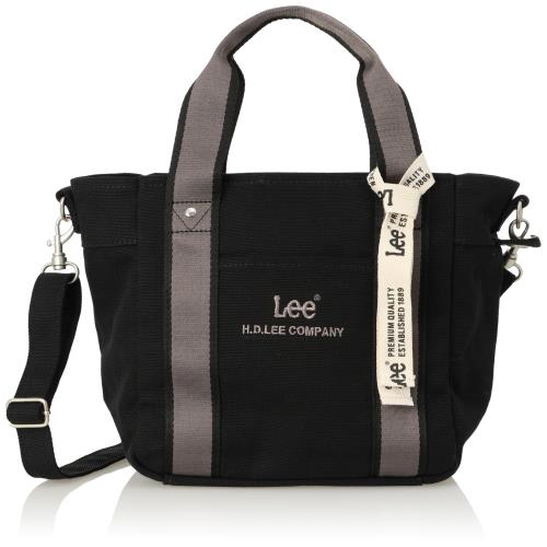 [リー] トート arcana コットン ミニトート ショルダー 軽量 多機能 大容量 クロ 320-1303 320-1303-01