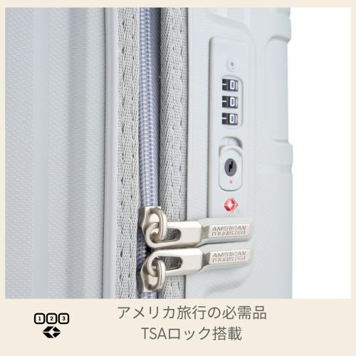 [アメリカンツーリスター] スーツケース キャリーケース ライトヴロ LITEVLO スピナー55/20 TSA 機内持込み可 35L 55cm 2.1kg クールグレー
