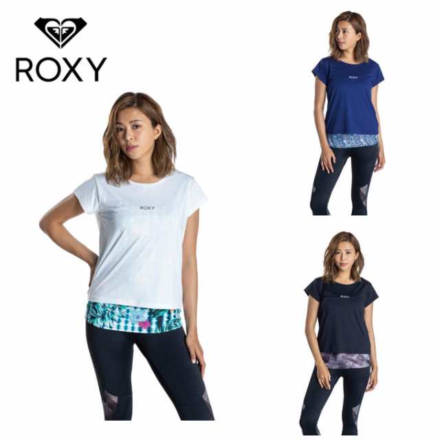 ロキシー Roxy Tシャツ 半袖 レディース 速乾 Uvカットtシャツ カップ付きキャミセット Full Moon Set Tee Rst1527 Swの通販はau Pay マーケット ヒマラヤ トレーニングフィットネス
