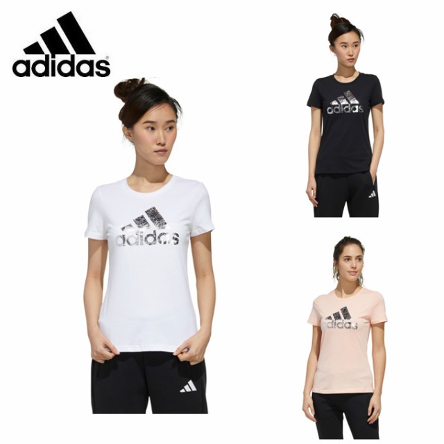 アディダス Tシャツ 半袖 レディース Gfx Foil Bos Tシャツ Gzo73 Adidas Swの通販はau Pay マーケット ヒマラヤ トレーニングフィットネス